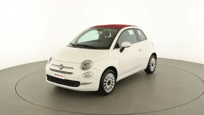 Usata Fiat 500C Lounge 70 CV (51 kW) 2016 Bianco Cabrio