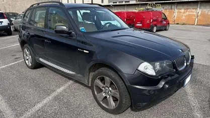 Usata BMW X3 Efficient Dynamics 150 CV (110 kW) 2006 Nero metallizzato SUV