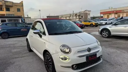 Usata Fiat 500C Lounge 75 CV (55 kW) 2009 Bianco Cabrio
