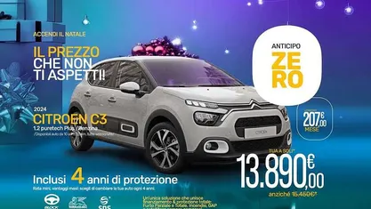Nero Usata 2024 Citroën C3 PureTech Tre volumi | 13.890 € (Buon prezzo)