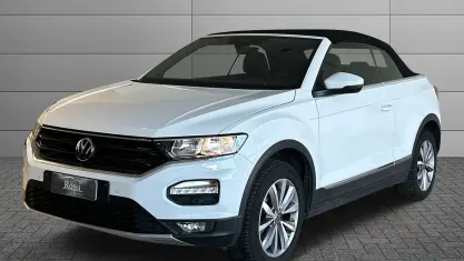 Usata VW T-Roc Cabriolet Style 116 CV (85 kW) 2020 Bianco Cabrio