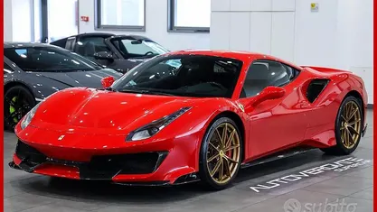 Usata Ferrari 488 721 CV (530 kW) 2019 Rosso Coupé
