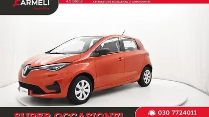 Usata Renault Zoe Life 80 kW (109 CV) 2020 Rosso Utilitaria