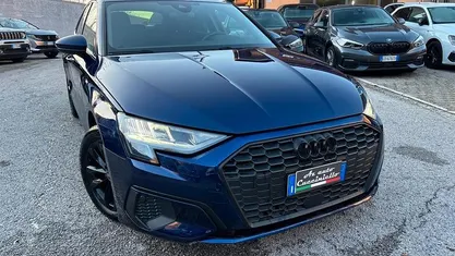 Usata Audi A3 Ambiente 116 CV (85 kW) 2022 Blu Berlina