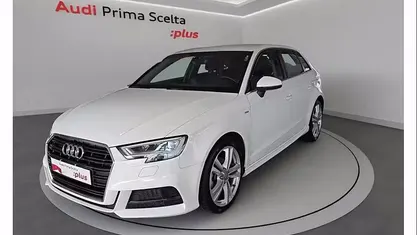 Begagnad Audi A3 Admired 150 HK (110 kW) 2020 Vit Sedan