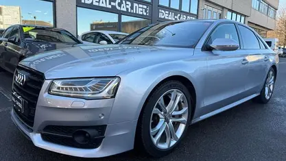 Usata Audi S8 plus 605 CV (444 kW) 2016 Argento Berlina