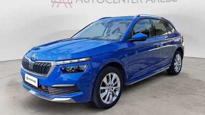 Brugt Skoda Kamiq Style 110 HK (80 kW) 2022 Blå SUV