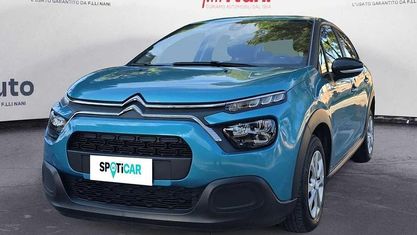 Używany Citroën C3 Feel 102 KM (75 kW) 2021 Niebieski Hatchback