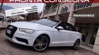 Usata Audi A3 Cabriolet Sport 150 CV (110 kW) 2016 Bianco Cabrio