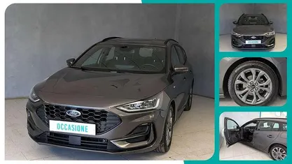 Usata Ford Focus ST-Line 116 CV (85 kW) 2023 Grigio Station wagon