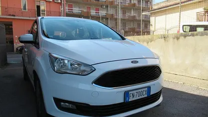 Usata Ford C-MAX Business Edition 120 CV (88 kW) 2018 Bianco Monovolume