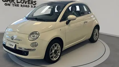 Usata Fiat 500 Lounge 101 CV (74 kW) 2011 Bianco Utilitaria