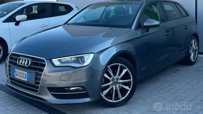 Usata Audi A3 110 CV (80 kW) 2014 Grigio Berlina