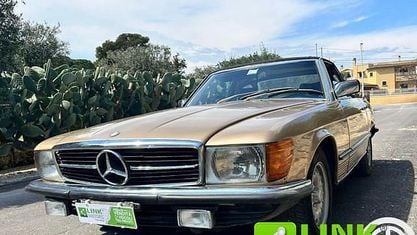 Käytetty Mercedes SL280 185 HP (136 kW) 1983 Kulta Avoauto