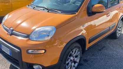 Usata Fiat Panda 4x4 S 85 CV (62 kW) 2017 Arancione Utilitaria