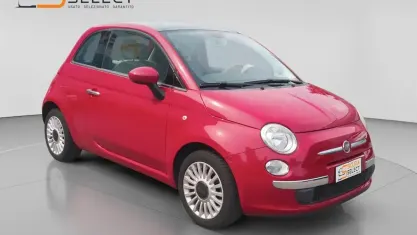 Usata Fiat 500 Lounge 69 CV (50 kW) 2009 Rosso vivo Cabrio