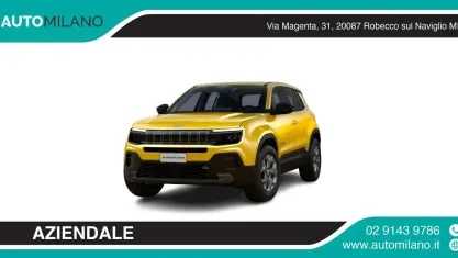 Usata Jeep Avenger Altitude 101 CV (74 kW) 2024 Oro SUV