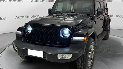 Usata Jeep Wrangler Unlimited Sahara 272 CV (200 kW) 2022 Nero SUV