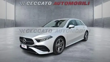 Usata Mercedes A180 AMG Line Premium 116 CV (85 kW) 2023 Argento Berlina