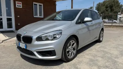 Usata BMW 216 Active Tourer Efficient Dynamics 116 CV (85 kW) 2017 Grigio Monovolume