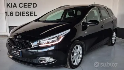 Usata Kia Ceed Sportswagon 110 CV (80 kW) 2013 Nero Station wagon