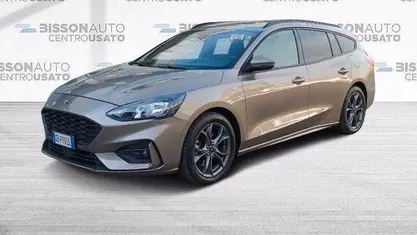 Begagnad Ford Focus ST-Line 150 HK (110 kW) 2020 Beige Kombi