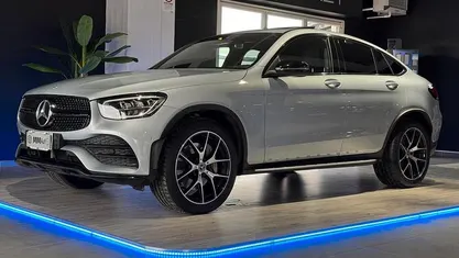 Usata Mercedes GLC220 Premium Plus 194 CV (142 kW) 2023 Argento Coupé