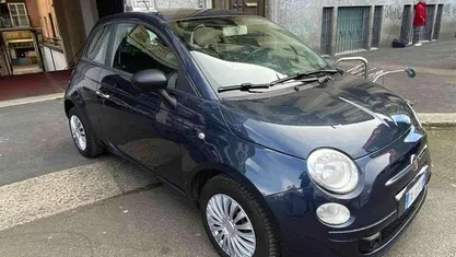 Usata Fiat 500 Pop 69 CV (50 kW) 2009 Blu Cabrio