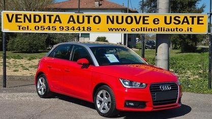 Usado Audi A1 Sportback Ambiente 95 CV (69 kW) 2018 Rojo Utilitario
