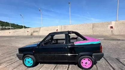 Usata Fiat 750 34 CV (25 kW) 1992 Nero Cabrio