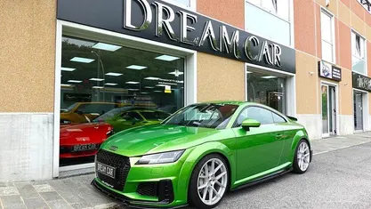 Usata Audi TT Competition 245 CV (180 kW) 2019 Verde Coupé
