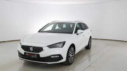 Usata Seat Leon XCELLENCE 150 CV (110 kW) 2021 Bianco Station wagon