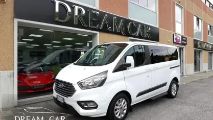 Usata Ford Transit Custom 131 CV (96 kW) 2020 Bianco pastello Furgone