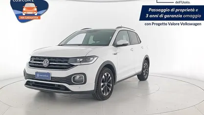 Usata VW T-Cross Sportline 110 CV (80 kW) 2022 Pure white SUV