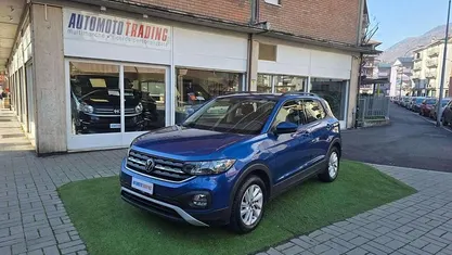 Usata VW T-Cross Style 95 CV (69 kW) 2021 Blu/azzurro SUV