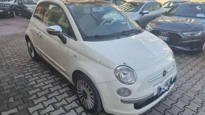 Usata Fiat 500 Lounge 69 CV (50 kW) 2013 Bianco Utilitaria