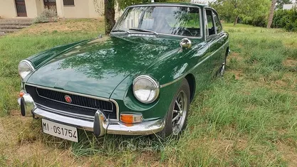 Usata MG B GT 95 CV (69 kW) 1972 Verde Coupé