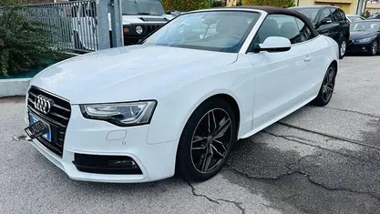 Bianco Usata 2016 Audi A5 Cabriolet Advanced Cabrio | 16.000 € (Buon prezzo)