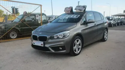 Usata BMW 218 150 CV (110 kW) 2014 Grigio Coupé