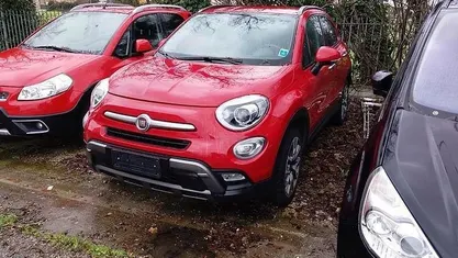 Usata Fiat 500X Cross 140 CV (102 kW) 2016 Rosso SUV