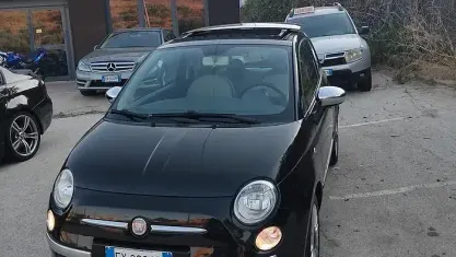 Usata Fiat 500 Lounge 75 CV (55 kW) 2010 Nero Berlina