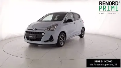Usata Hyundai i10 67 CV (49 kW) 2019 Azzurro Utilitaria