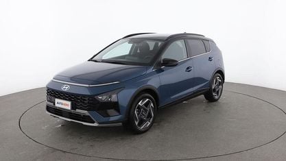 Gebraucht Hyundai Bayon 101 PS (74 kW) 2024 Blau SUV