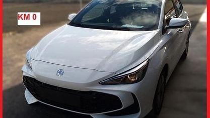 Ny MG MG3 116 HK (85 kW) 2025 Vit Halvkombi