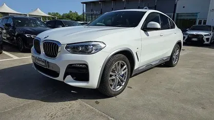 Usata BMW X4 M Sport 286 CV (210 kW) 2021 Bianco SUV