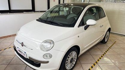 Usata Fiat 500 Lounge 69 CV (50 kW) 2009 Bianco Cabrio