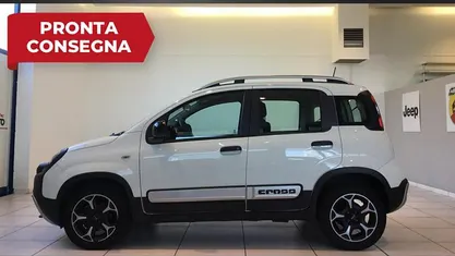 Bianco Usata 2022 Fiat Panda Cross Cross Due volumi | 10.750 € (Buon prezzo)