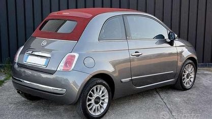 Usata Fiat 500C Lounge 95 CV (69 kW) 2012 Grigio Cabrio