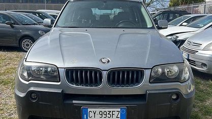 Usata BMW X3 150 CV (110 kW) 2006 Grigio SUV