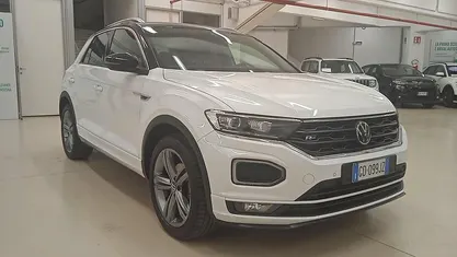 Usata VW T-Roc Advance 150 CV (110 kW) 2020 Bianco tetto nero SUV
